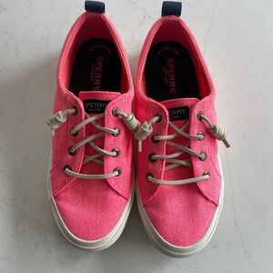 Pink Sperry Boat Shoes